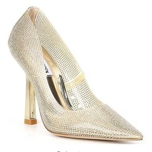 NWT Steve Madden Martina rhinestone heels